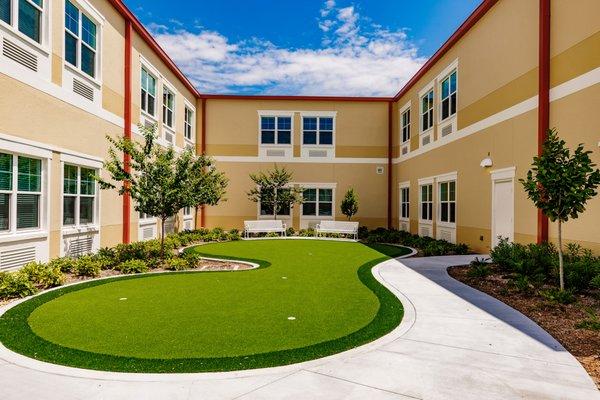 The Water of Cape Coral Courtyard