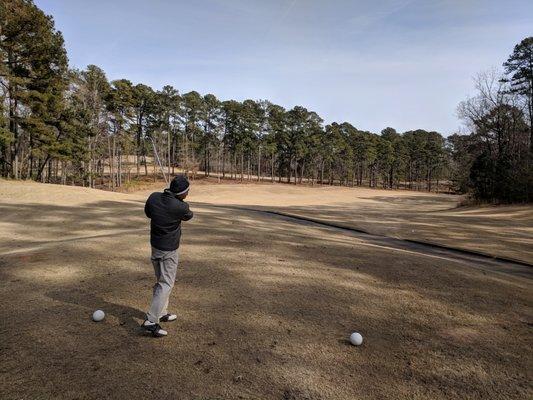 7th hole, white tees.