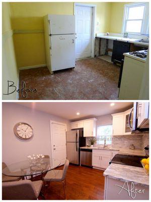 Before / after Property Rehab in Capitol Heights, MD