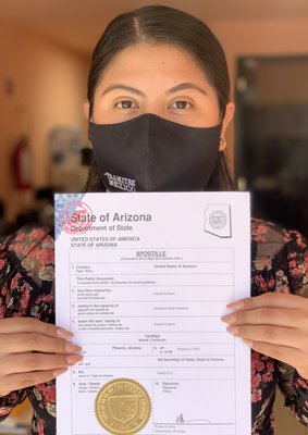 Arizona Apostille Services