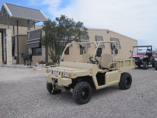 THE WARRIOR 800 UTV.  TWIN CYLINDER, 4 WHEEL DRIVE, ALL METAL BODY