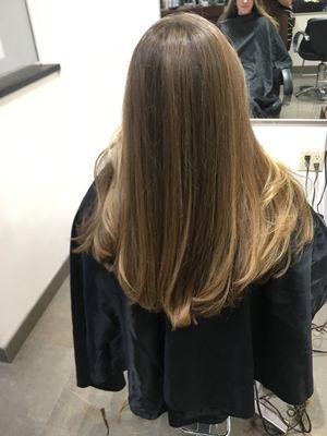 Highlights haircut