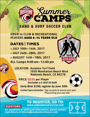 Summer camps by Sand and Surf