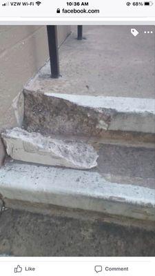 Dangerous steps