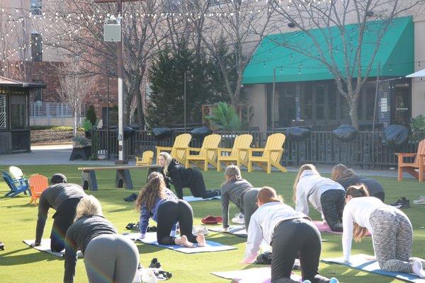 Yoga at Park Place Leawood!