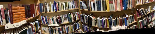 Pano in the Classics aisle...