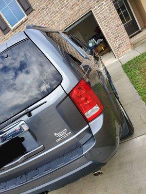 Just love my clean car,  I don't even want to get in with my shoes on.