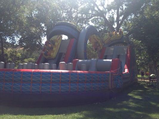 Bouncer obstacle course