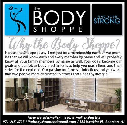 Why The Body Shoppe