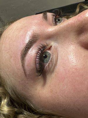 Hybrid lash extensions