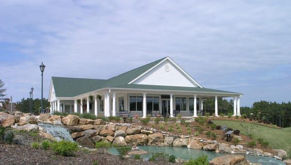 A Clubhouse for a new golf course at Hot Springs Village.