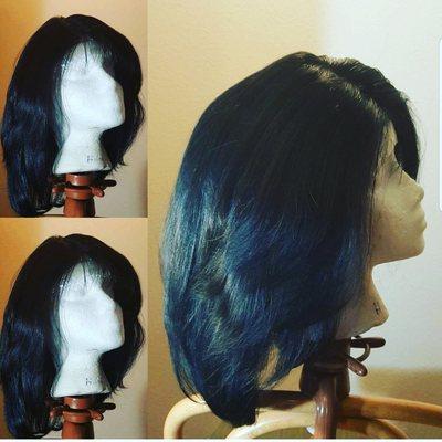 Crafted lace wigs