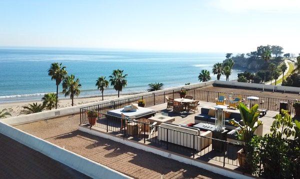 Oceanfront rooftop event space! Contact our event coordinator for details. We cannot wait to help make your event THE BEST!