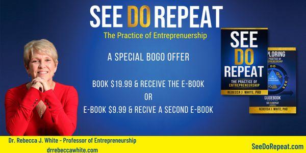 Author Promotion for Author Speaking Event - See Do Repeat - Dr. Rebecca J. White (univ of tampa)