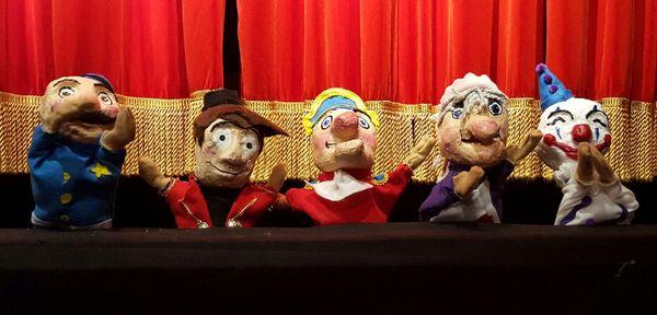 The lovely & hilarious cast of Punch and Judy