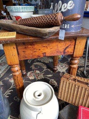 Butcher Block Table