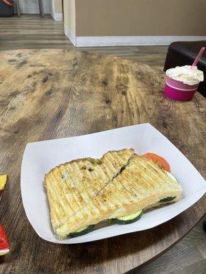 Vegan panini