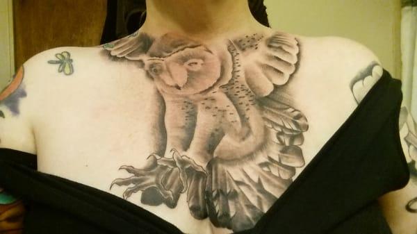 Snowy Owl, beautiful piece done by Matt Wood