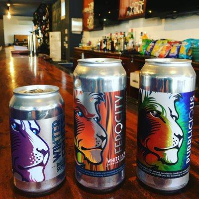 White Lion Brewery, not just pretty cans...