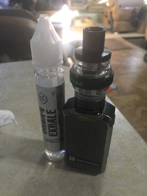 House juice and my new bigger tank!