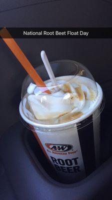 Root Beer Float!!