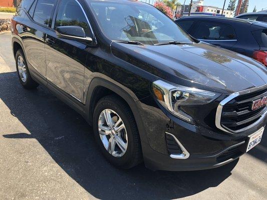 GMC Terrain is stylish and has great mpg!