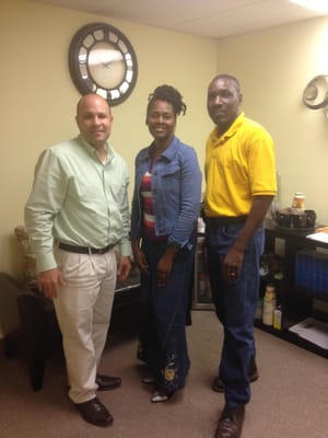 Congratulations to Cicilval Williams and family on the purchase of Her New Home. Happy new owner of Their  own Home