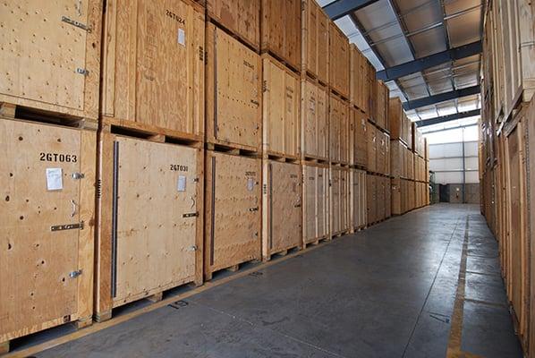 Secure & monitored in our military approved storage facility