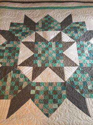 Custom quilting