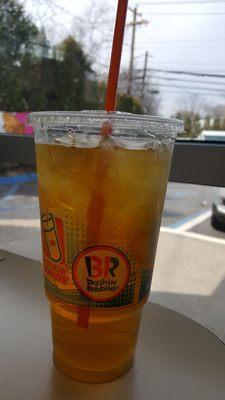 Iced green tea lemonade