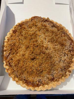 Dutch apple pie