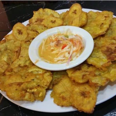 Crispy Plantains it's the Best Tostones I've ever had.