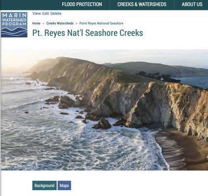 Marin Watershed Program Website