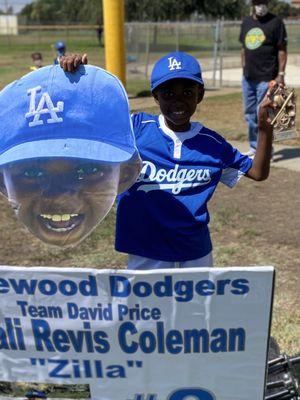 First year RBI Dodgers.