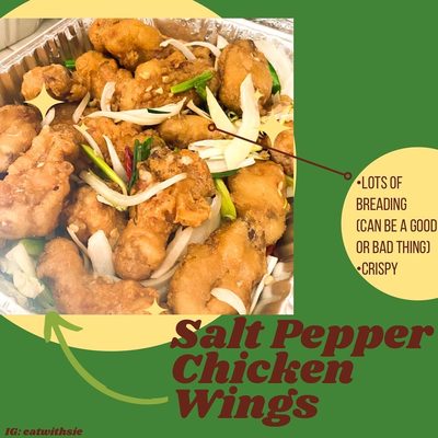 Salt and Pepper Chicken Wings