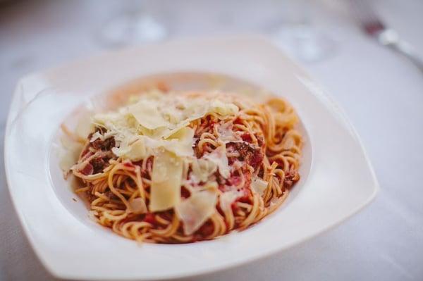 Capellini Bolognese