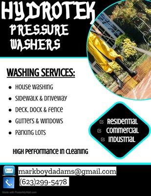 HydroTek Power Washers