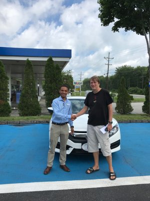 Wow another brand new 2017 Honda Civic leaves the lot in the hands of another happy Cardinal Honda customer!