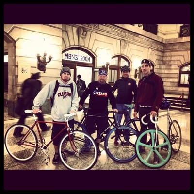 Shop ride, Gotham on fixies