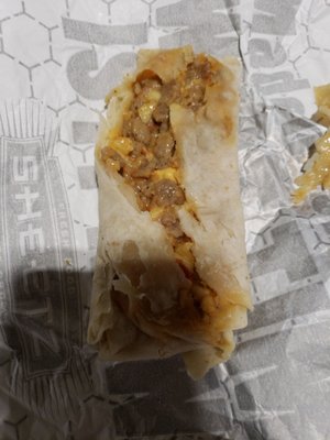 What is this how do you mess up something as simple as a breakfast burrito