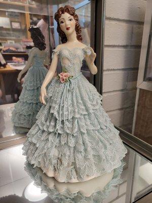 Handmade porcelain doll collection from the 1950's. We also have an extensive doll collection from around the world.