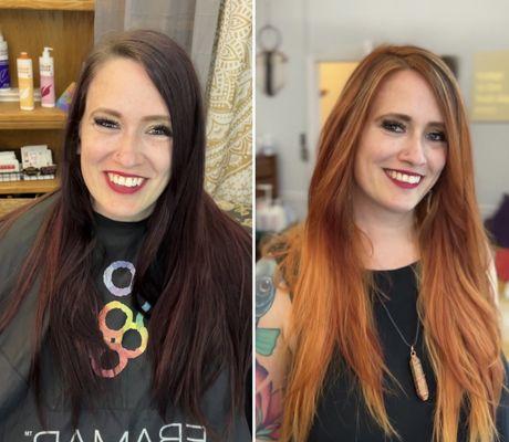 Major color transformation