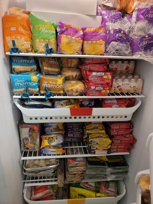 Fridge full of filipino goodies