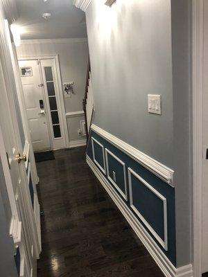 Painting job, and flooring installation