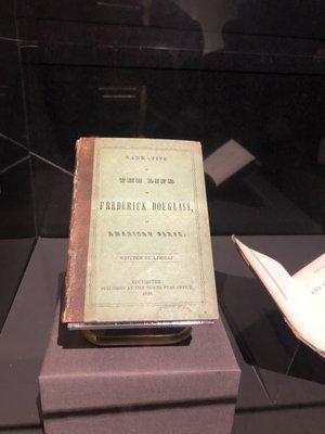 One of Frederick Douglass' earliest works