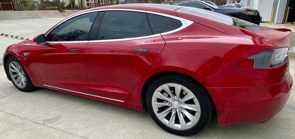 Window Tints on Teslas