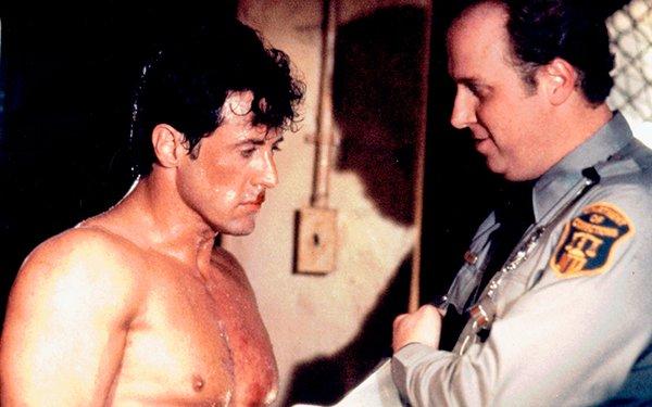 Jordan Lund in "Lock Up" with Sylvester Stallone