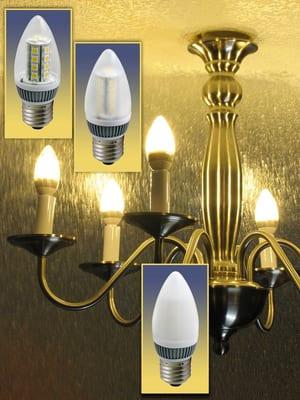 LEDtronics.com LED Chandelier bulbs