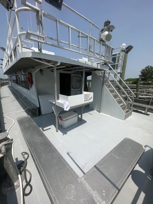 Aft Deck and seating