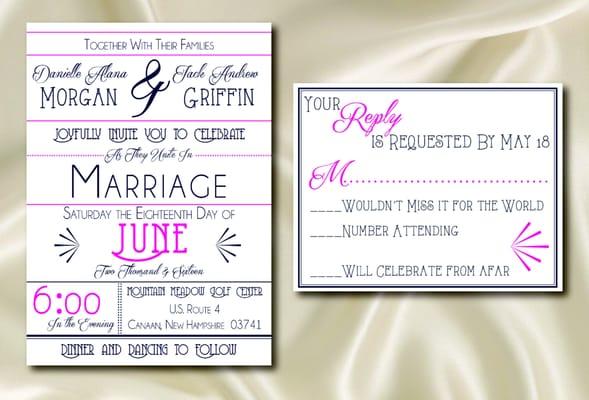 Custom Wedding Invitations